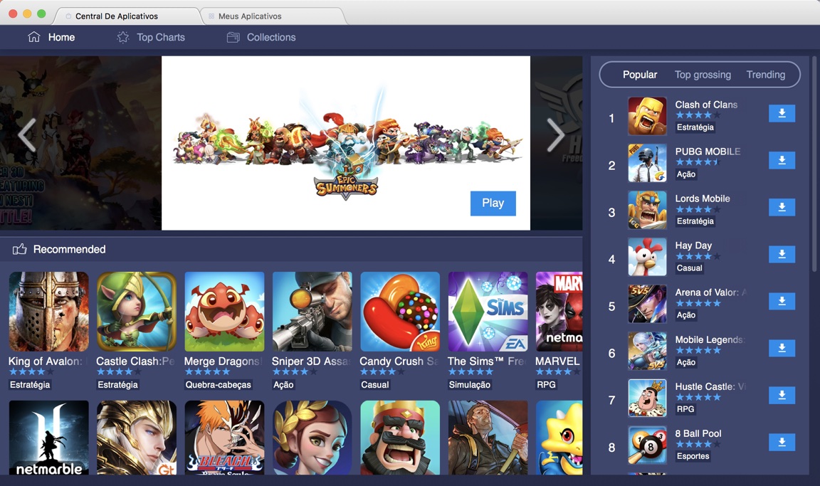how to update android os version on bluestacks